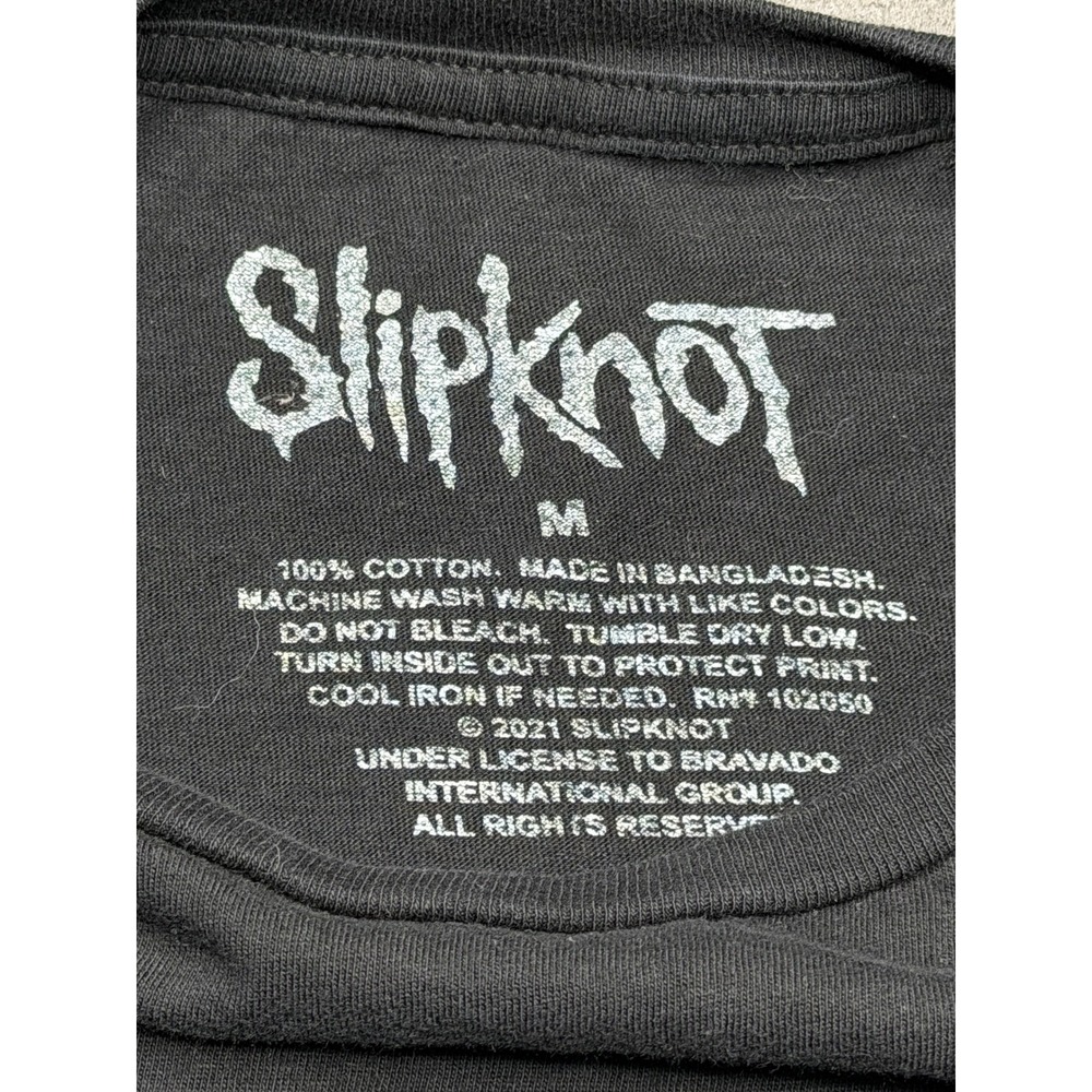 Slipknot T-Shirt Mens Medium Black Subliminal Verses World Tour 2005 Graphic Tee - Picture 5 of 8